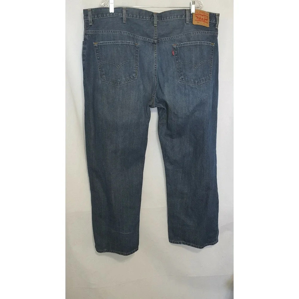 Levis 559 Jeans Men's 46x29 Regular Relaxed Straight Blue Cotton